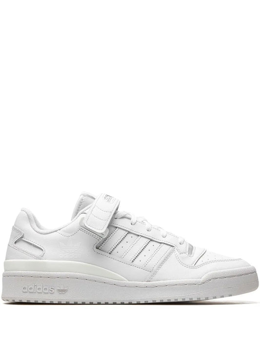 adidas Forum Low Triple White Sneakers — Same as shown — Size US M 10.5 - US W 12 — Front View