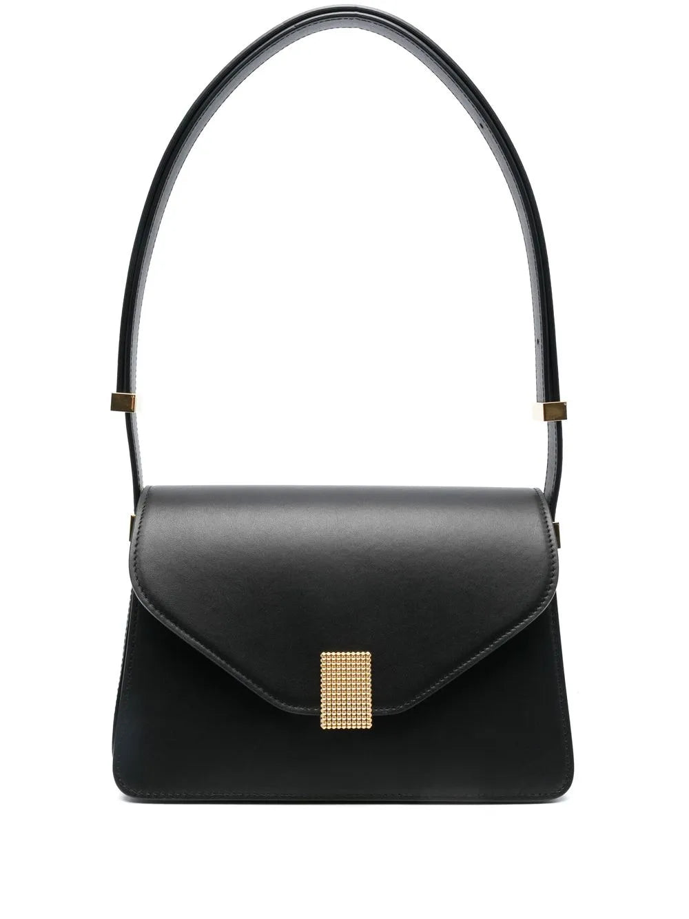 Lanvin Studded Leather Shoulder Bag — Same as shown — Size One Size — Front View