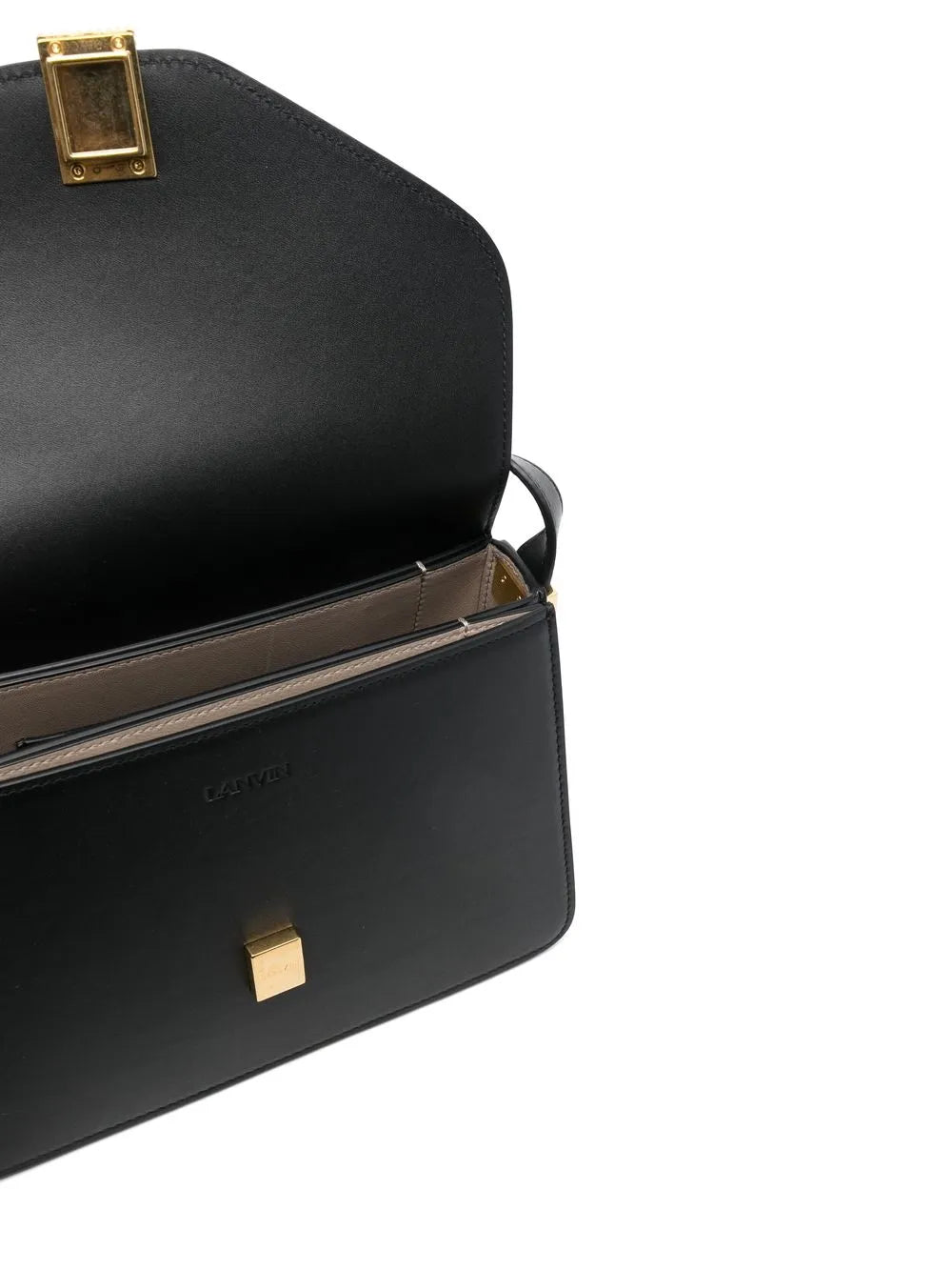Lanvin Studded Leather Shoulder Bag — Same as shown — Size One Size — Detail View