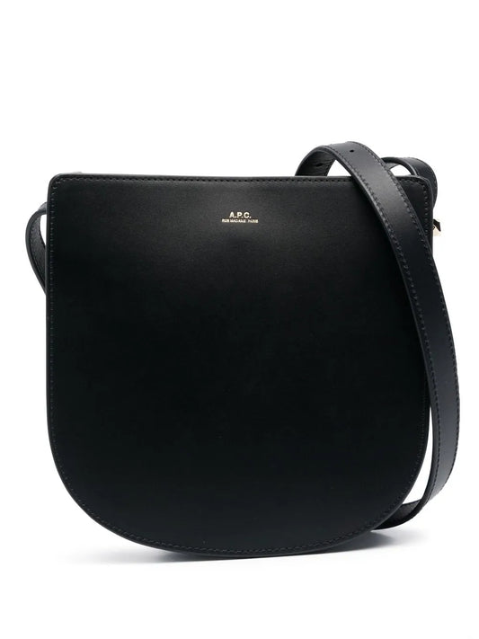 Apc Geneve Leather Shoulder Bag — Same as shown — Size One Size — Front View