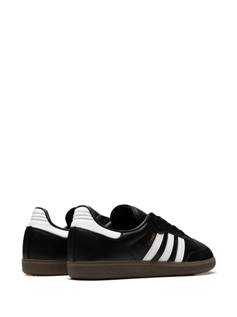 adidas Samba Adv Sneakers — Black/White — Size US M 9.5 - US W 11 — Top View