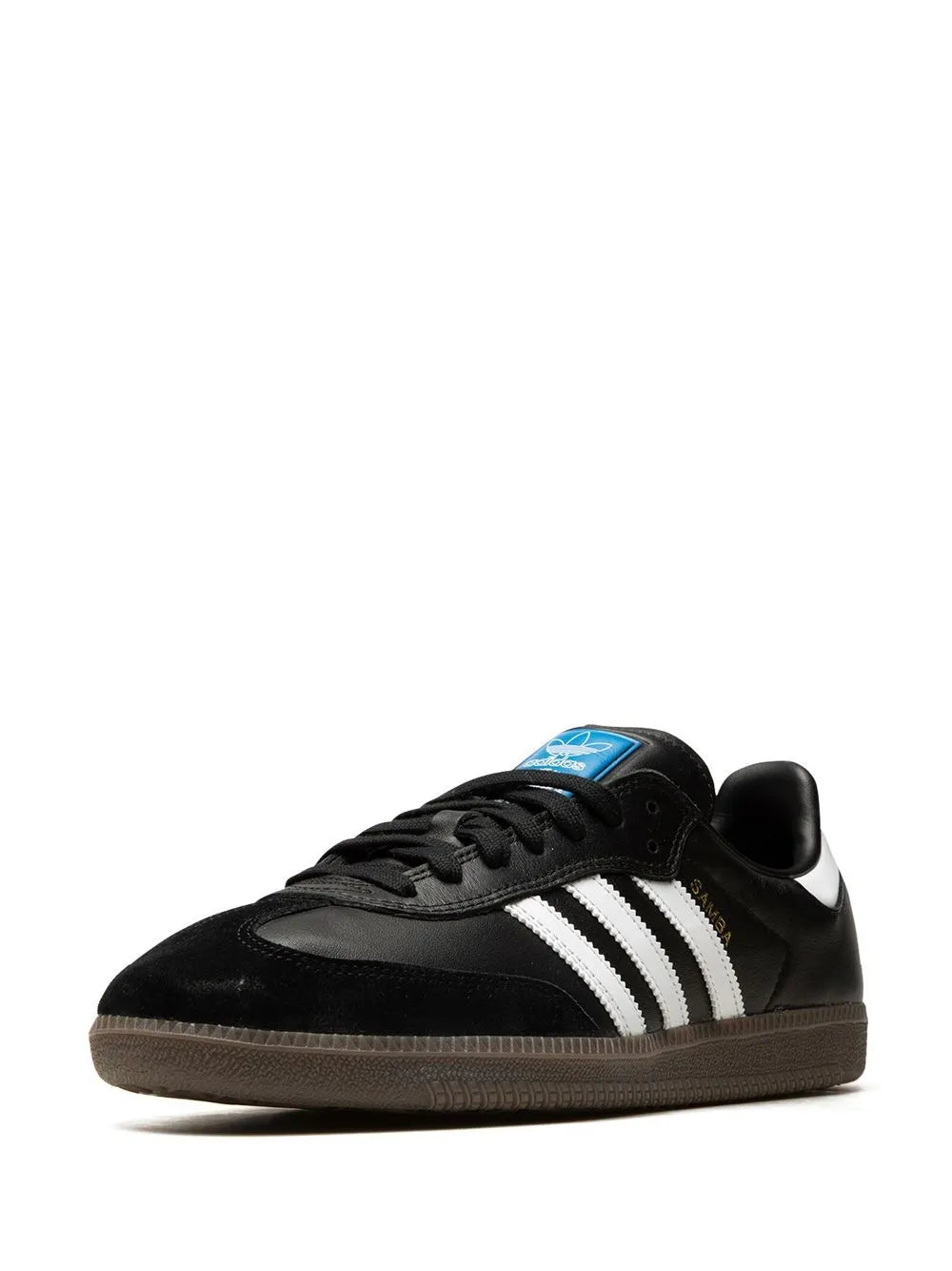 adidas Samba Adv Sneakers — Black/White — Size US M 9.5 - US W 11 — Detail View