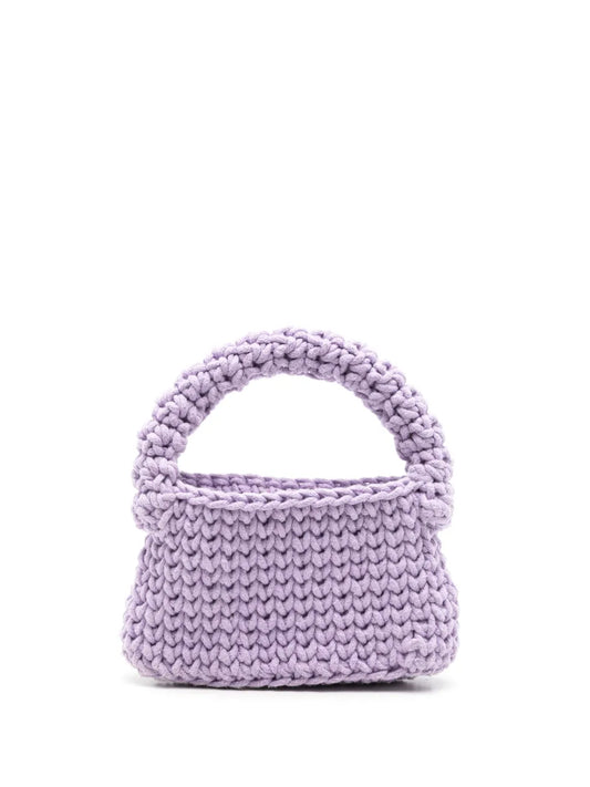 Nannacay Nicoletta Crochet Knit Shoulder Bag — Same as shown — Size One Size — Front View