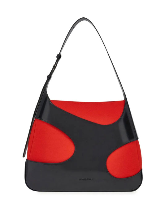 Ferragamo Cut Out Detail Shoulder Bag — Same as shown — Size One Size — Front View