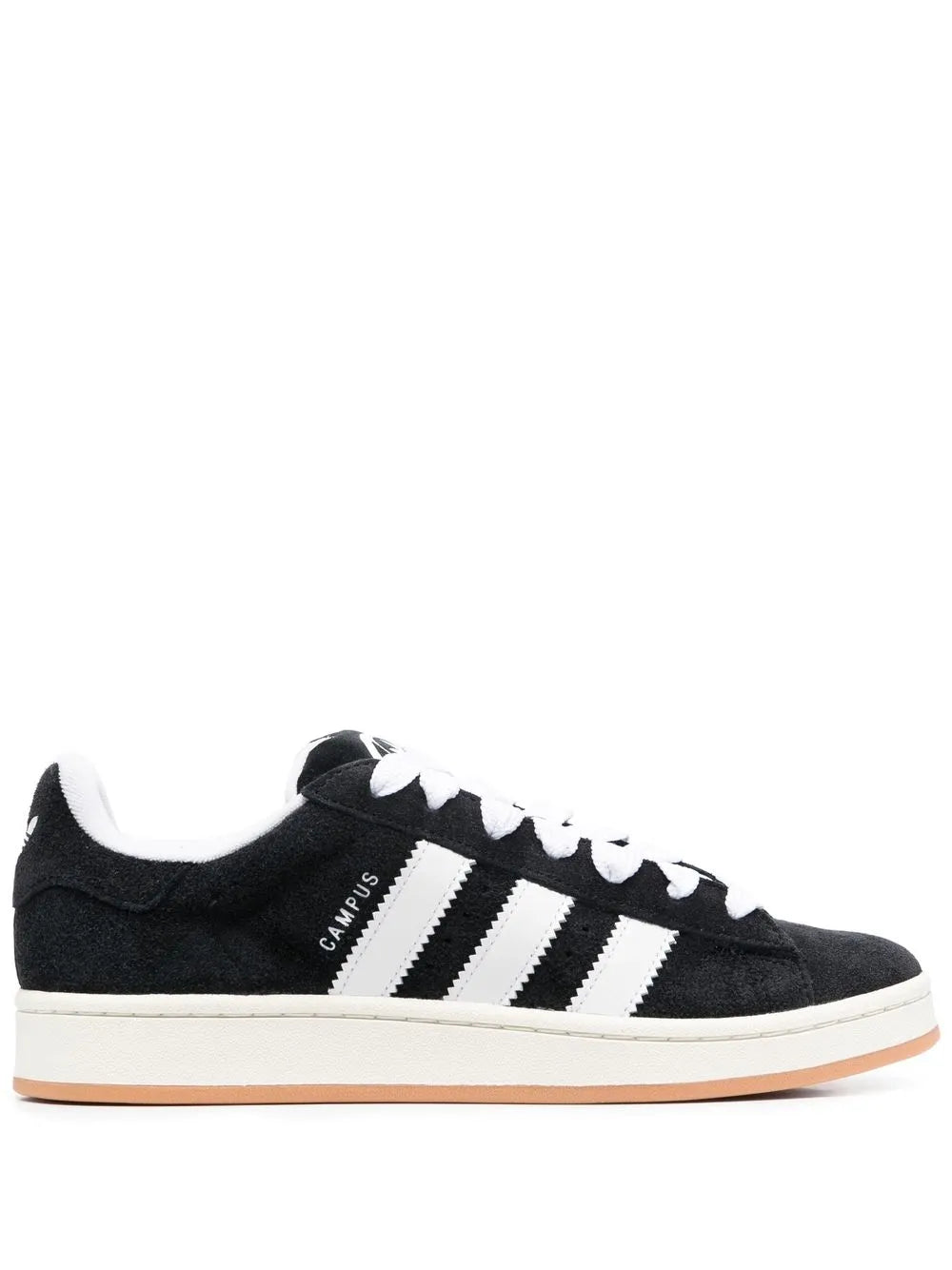 adidas Campus 00S Sneakers — Black/Cloud White/Off-White — Size US M 11.5 - US W 13 — Front View
