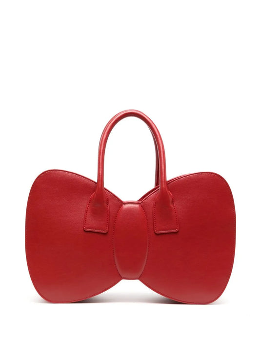 Comme Des Garcons Girl Bow Shape Leather Bag — Same as shown — Size One Size — Front View