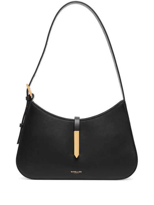 Demellier Tokyo Leather Shoulder Bag — Same as shown — Size One Size — Front View