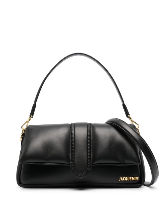 Jacquemus Le Bambimou Leather Shoulder Bag — Same as shown — Size One Size — Front View