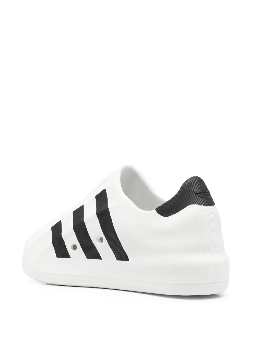 adidas Adiform Superstar Low-Top Sneakers — White/Black — Size US M 4.5 - US W 6 — Back View