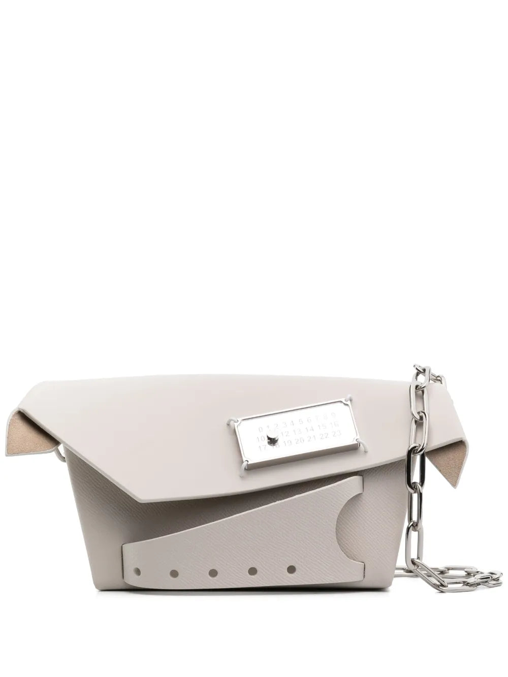 Maison Margiela Small Snatched Shoulder Bag — Same as shown — Size One Size — Front View