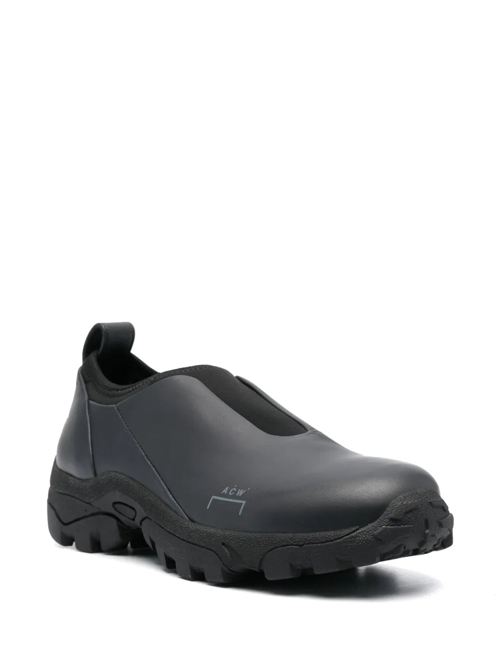 A-Cold-Wall* Dirt Moc Slip-On Sneakers — Black — Size US M 11 - US W 12.5 — Side View