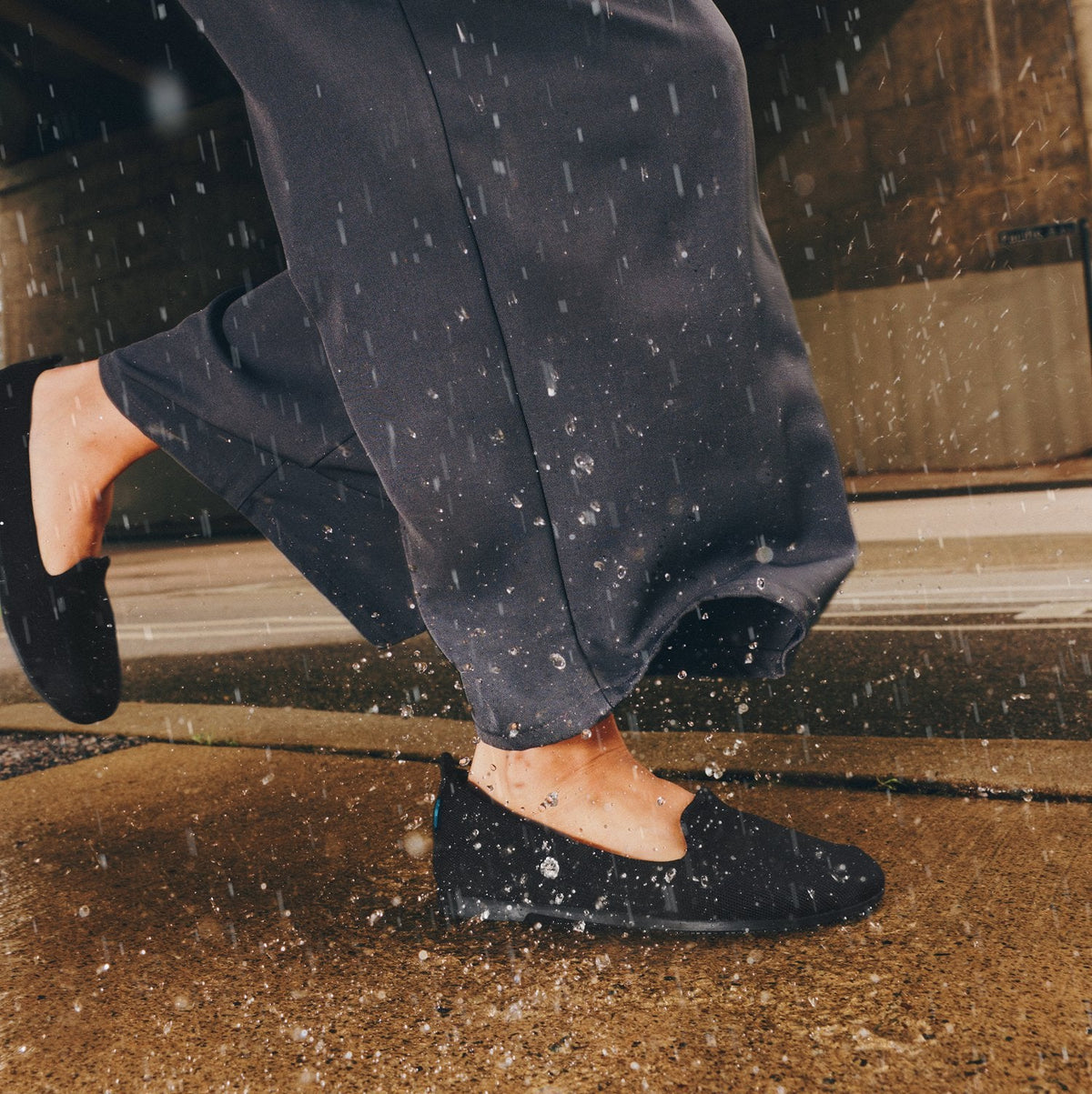Women's Market Flat - Black