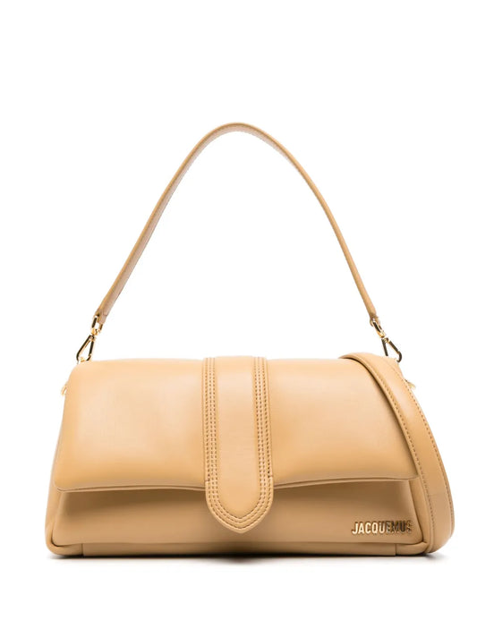 Jacquemus Le Bambimou Leather Shoulder Bag — Same as shown — Size One Size — Front View