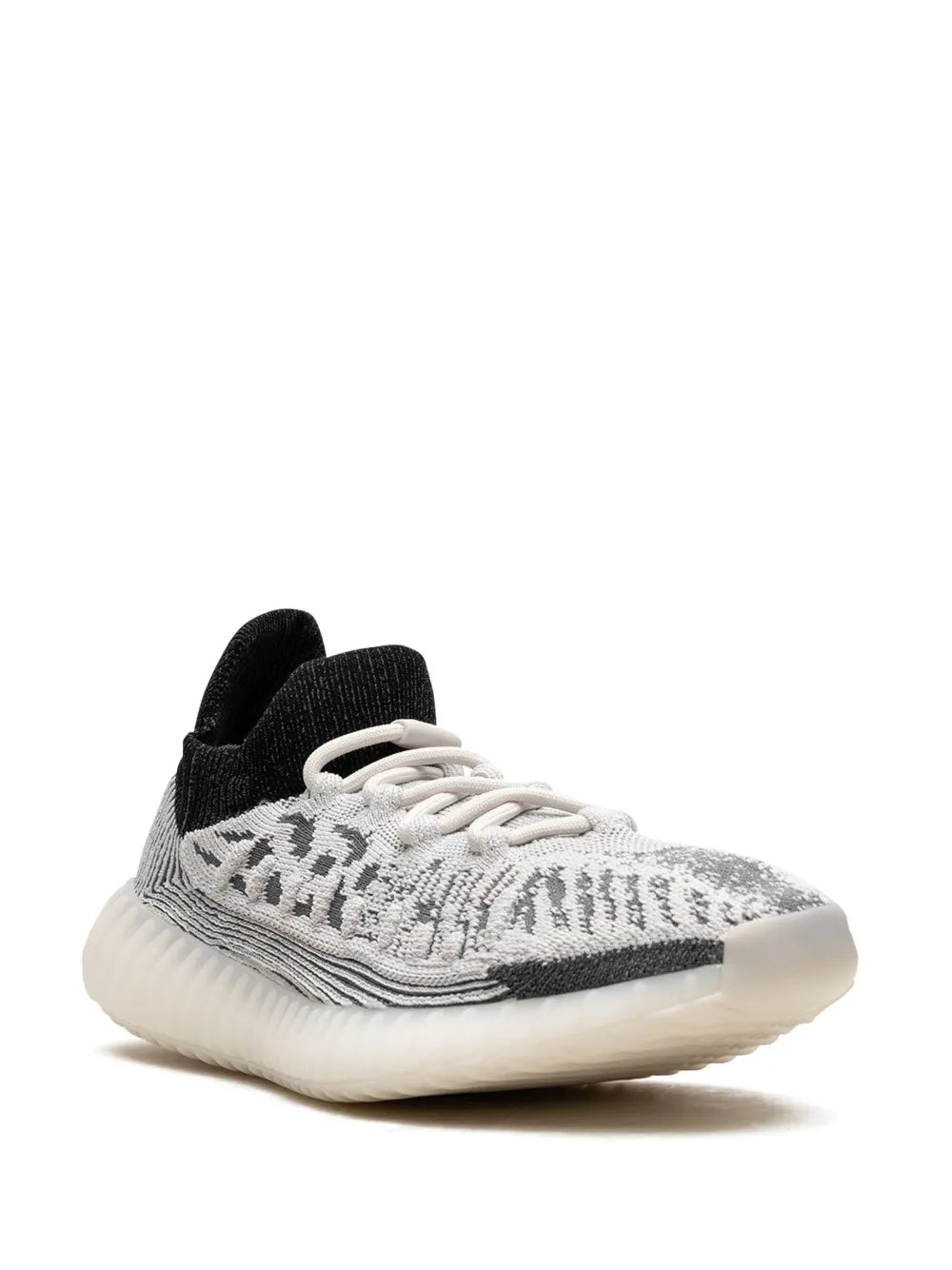 adidas Yeezy Boost 350 V2 Panda Sneakers — White/Grey/Black — Size US M 5.5 - US W 7 — Side View