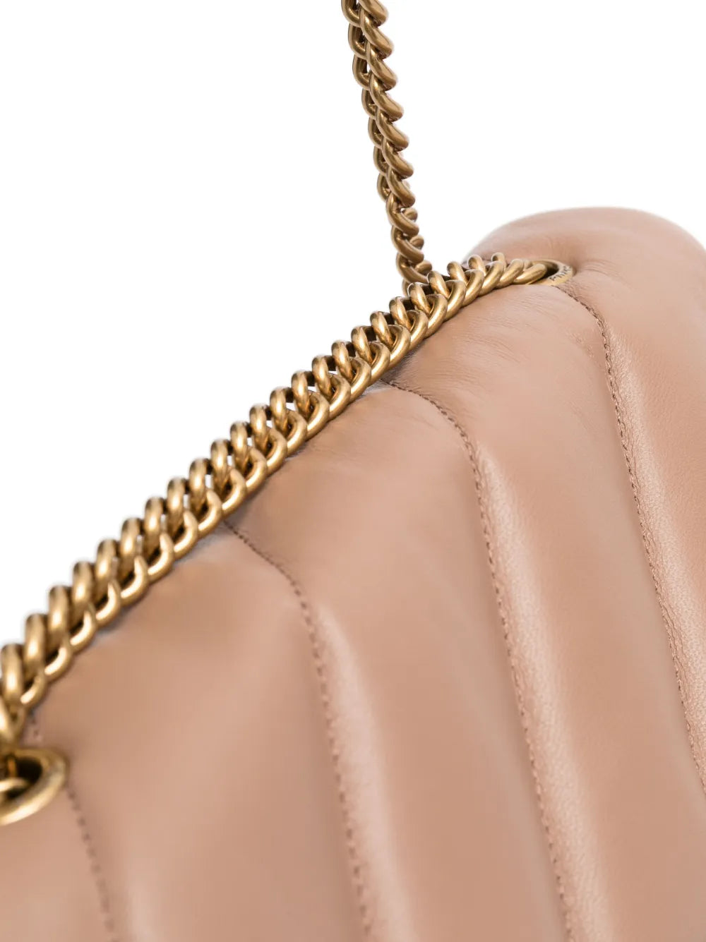 Pinko Love Big Puff Leather Shoulder Bag — Same as shown — Size One Size — Detail View
