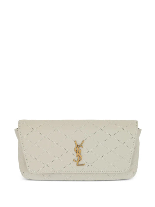 Saint Laurent Gaby Quilted Shoulder Bag — Same as shown — Size One Size — Front View