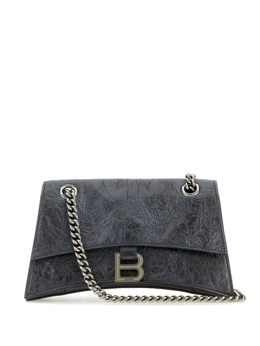 Balenciaga Small Crush Shoulder Bag — Same as shown — Size One Size — Front View