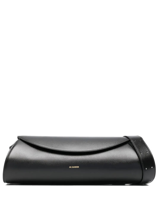 Jil Sander Large Cannolo Leather Shoulder Bag — Same as shown — Size One Size — Front View