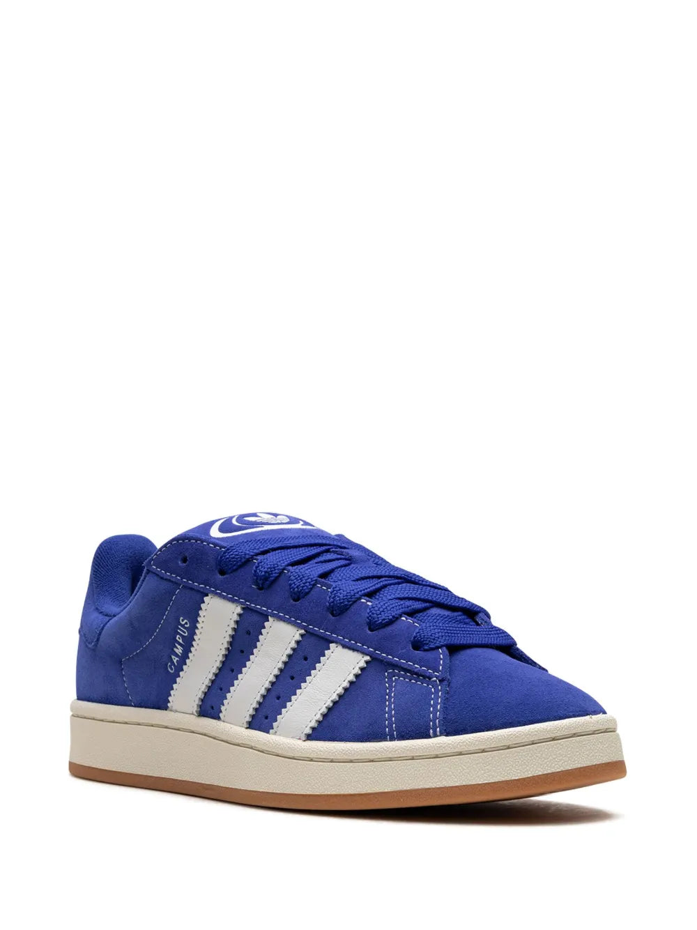 adidas Campus 00S Low-Top Sneakers — Blue/White — Size US M 9 - US W 10.5 — Side View