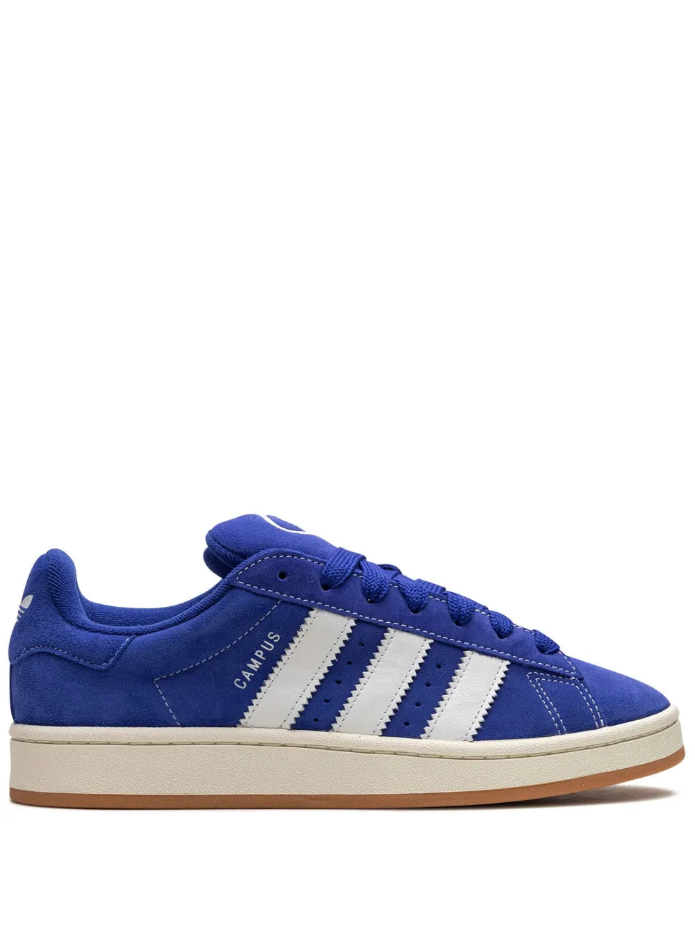 adidas Campus 00S Low-Top Sneakers — Blue/White — Size US M 9 - US W 10.5 — Front View