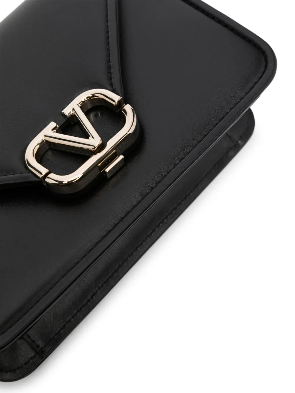 Valentino Garavani Small Letter Leather Shoulder Bag — Same as shown — Size One Size — Top View