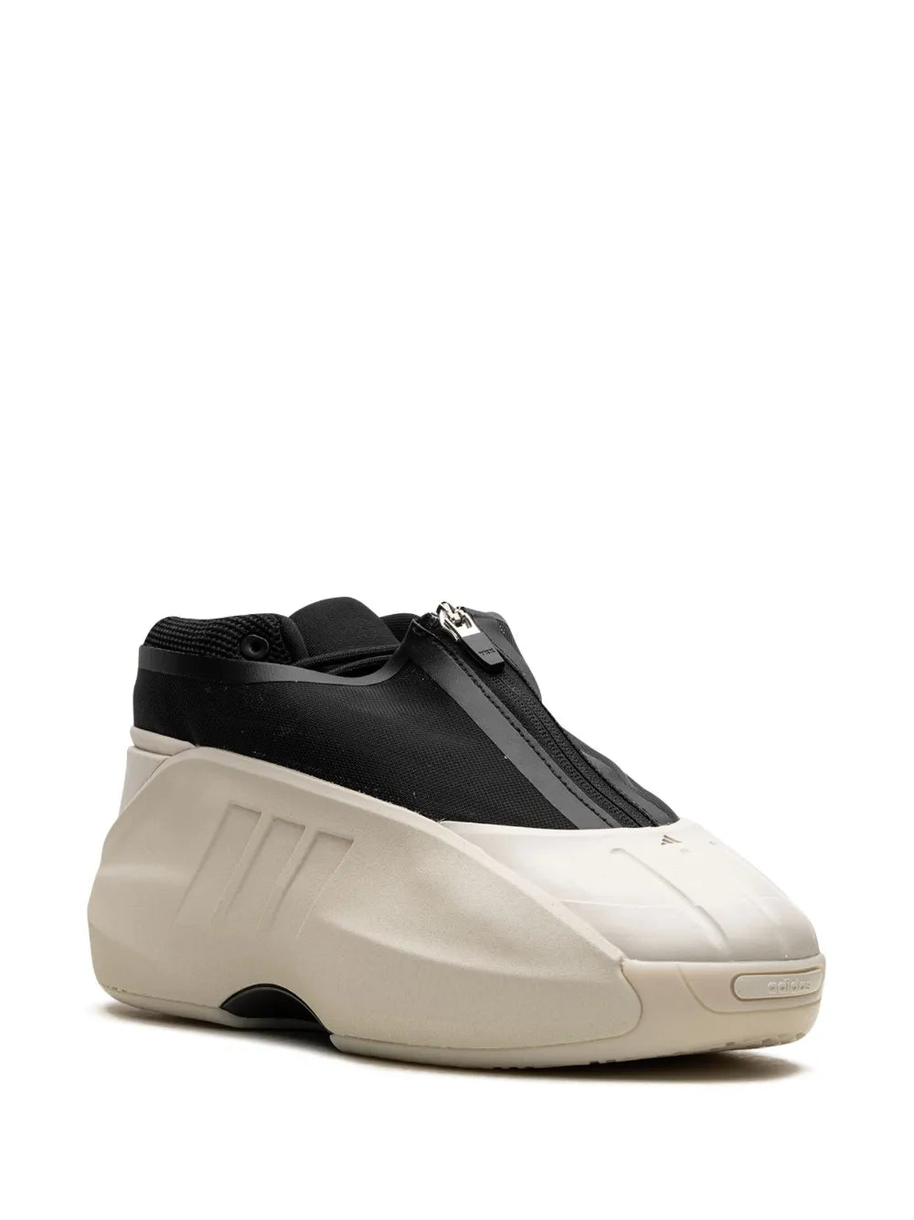 adidas Crazy Infinity Chalk Sneakers — Black/Light Beige — Size US M 10.5 - US W 12 — Side View