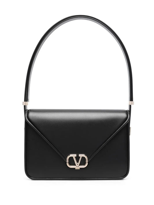Valentino Garavani Letter Leather Crossbody Bag — Same as shown — Size One Size — Front View