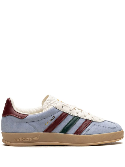 adidas Gazelle Indoor Blue Dawn Collegiate Sneakers — Light Blue — Size US M 3.5 - US W 5 — Front View