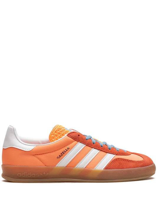 adidas Gazelle Indoor Beam Orange Sneakers — Orange — Size US M 3.5 - US W 5 — Front View