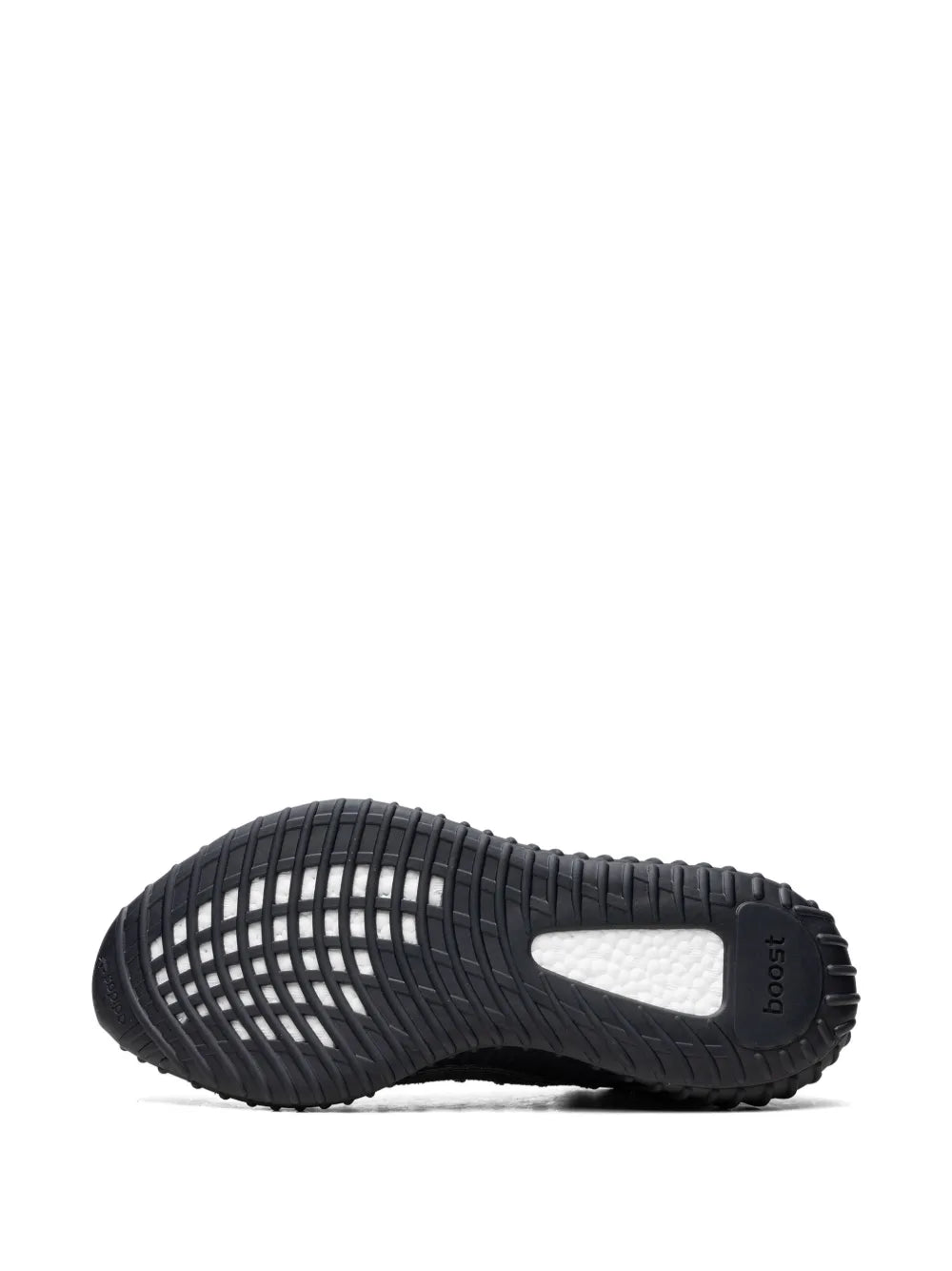 adidas Yeezy Boost 350 V2 Cmpct  Slate Onyx Sneakers — Black — Size US M 11 - US W 12.5 — Top View