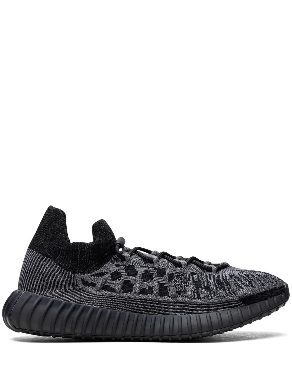 adidas Yeezy Boost 350 V2 Cmpct  Slate Onyx Sneakers — Black — Size US M 11 - US W 12.5 — Front View