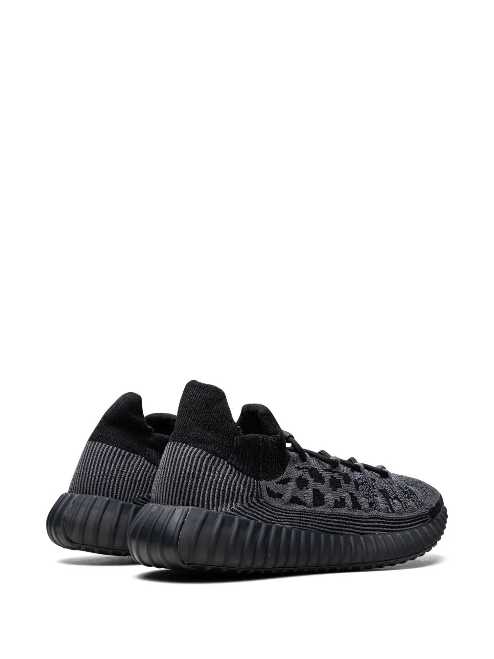 adidas Yeezy Boost 350 V2 Cmpct  Slate Onyx Sneakers — Black — Size US M 11 - US W 12.5 — Back View
