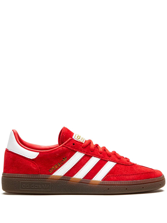 adidas Handball Spezial Suede Sneakers — Red — Size US M 11 - US W 12.5 — Front View