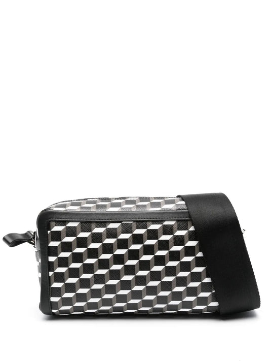 Pierre Hardy Cube Box Leather Shoulder Bag — Same as shown — Size One Size — Front View