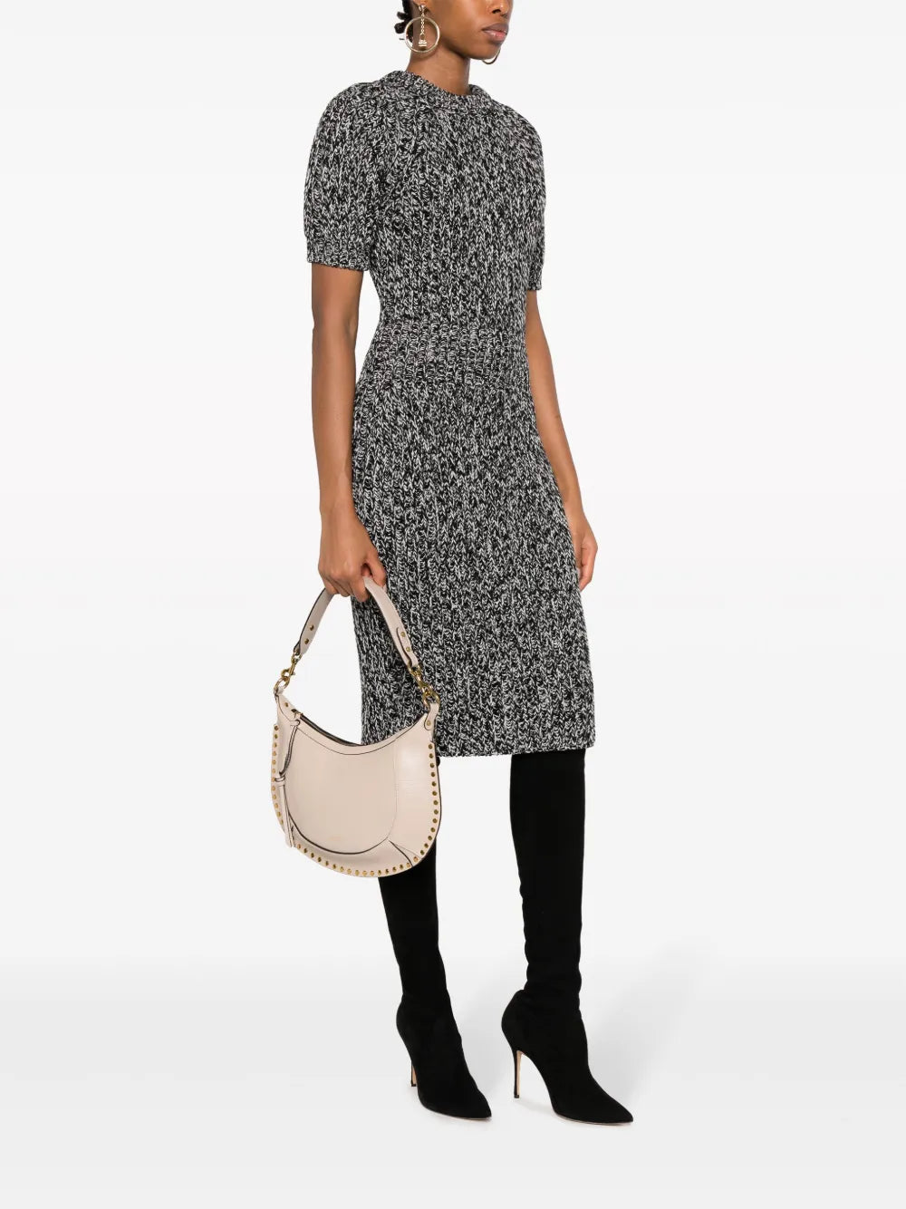 Isabel Marant Naoko Leather Cross Body Bag — Same as shown — Size One Size — Side View