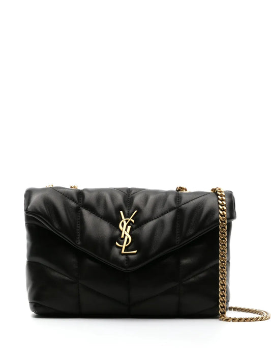 Saint Laurent Puffer Toy Quilted Shoulder Bag — Same as shown — Size One Size — Front View