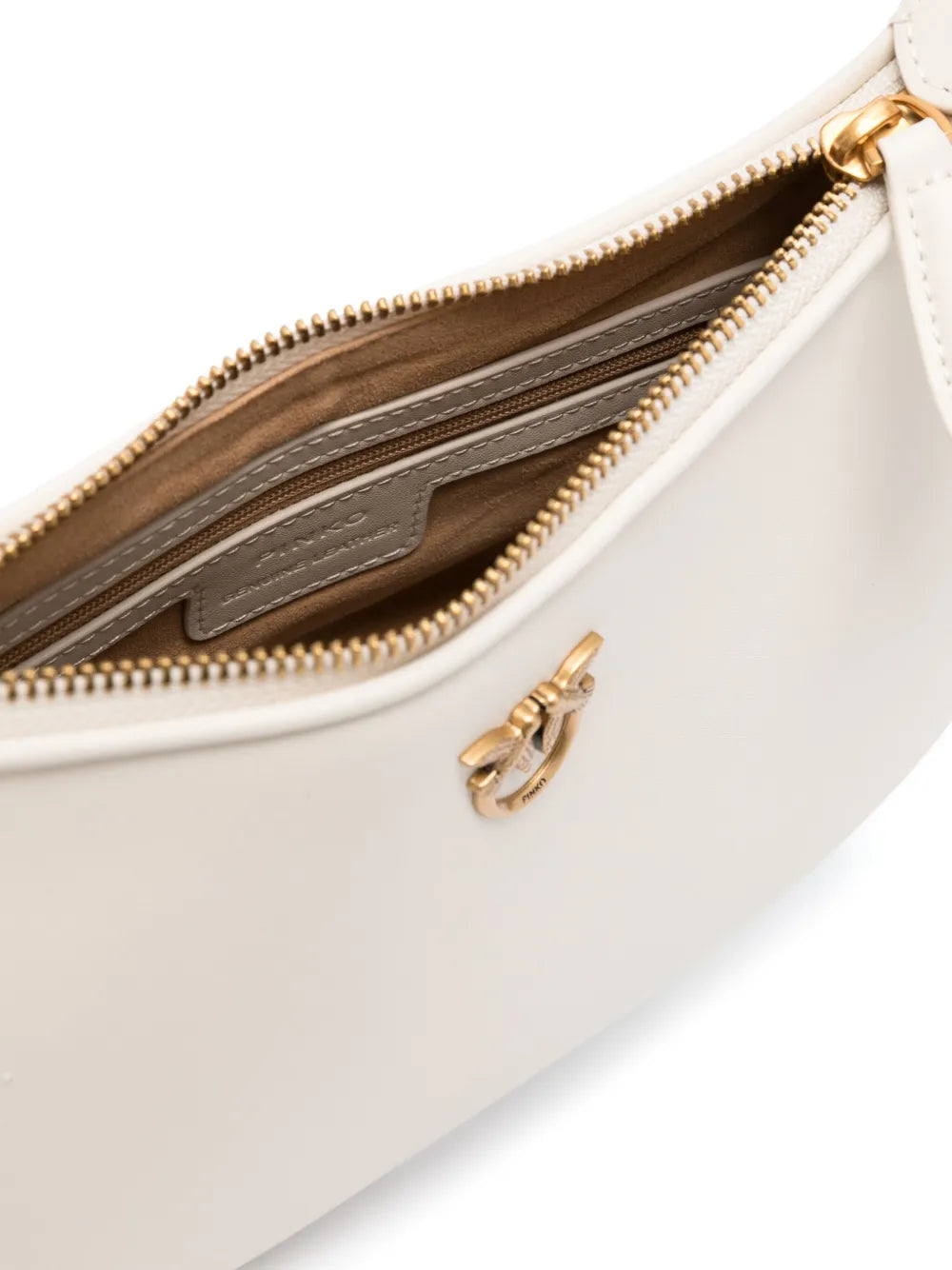 Pinko Love Birds Leather Shoulder Bag — Same as shown — Size One Size — Detail View