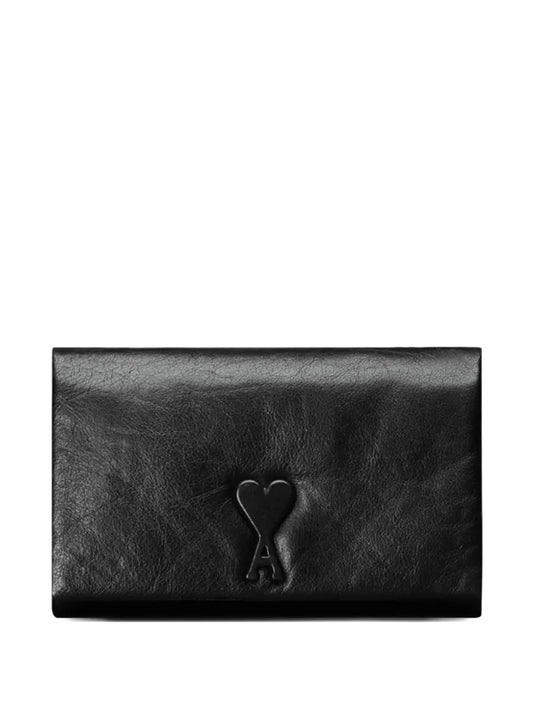 Ami Paris Voulez Vous Wallet On Strap — Same as shown — Size One Size — Front View