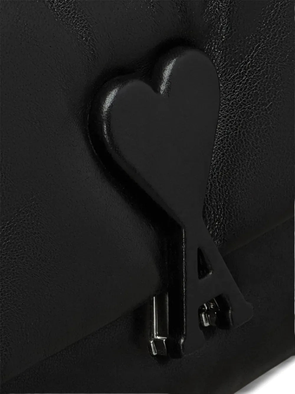 Ami Paris Voulez Vous Leather Shoulder Bag — Same as shown — Size One Size — Top View