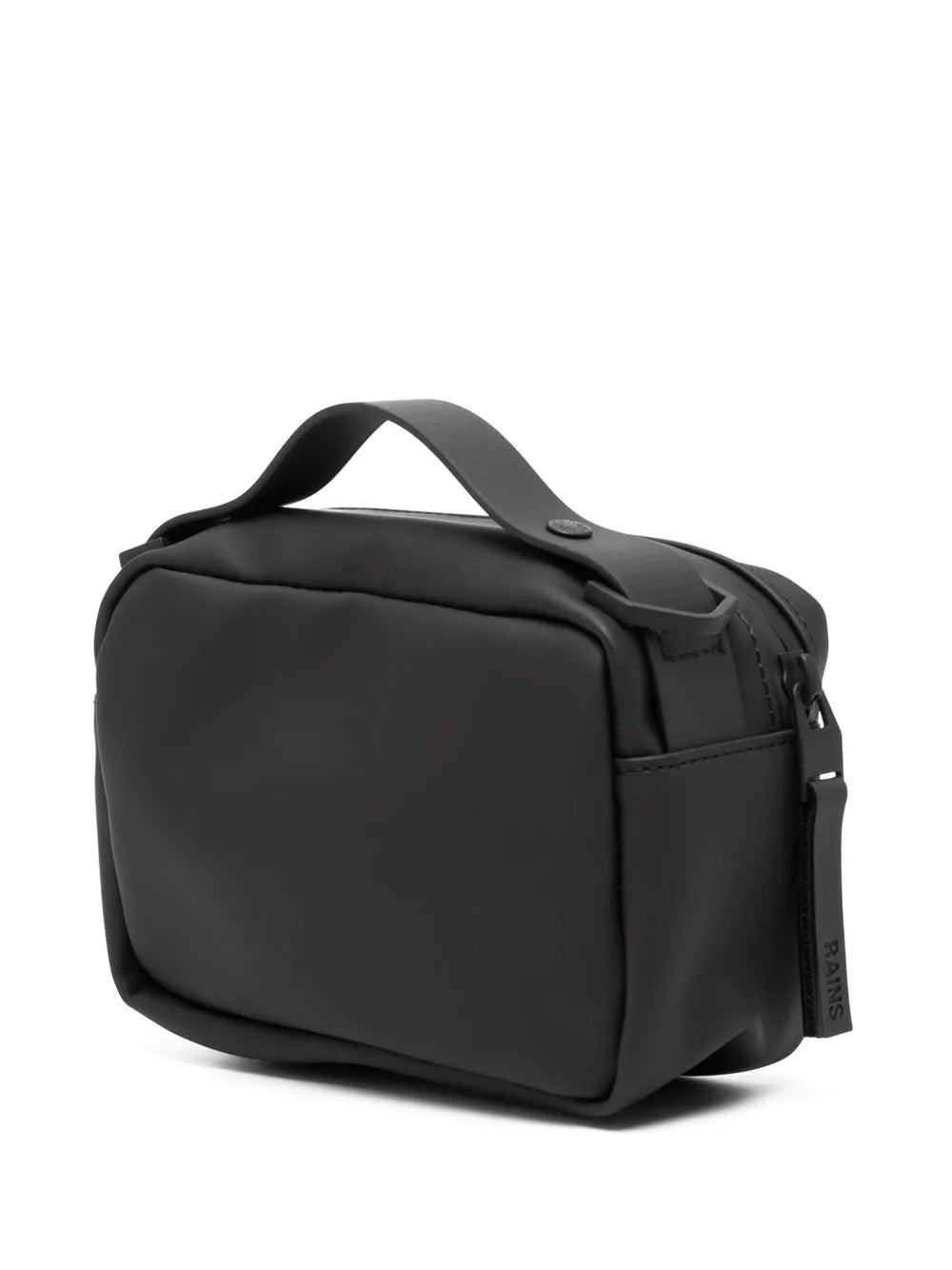 Rains Logo Debossed Faux Leather Shoulder Bag — Same as shown — Size One Size — Back View