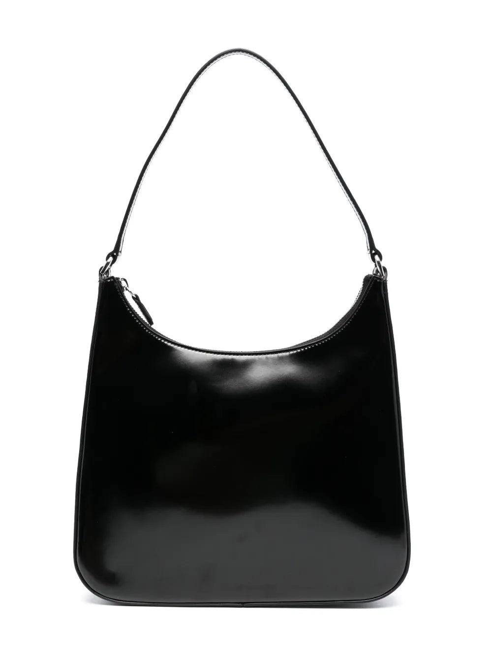Staud Alec Logo Debossed Shoulder Bag — Same as shown — Size One Size — Front View