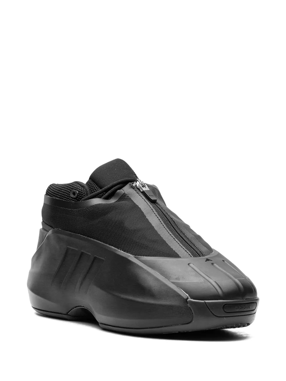 adidas Crazy Iiinfinity Triple Black Sneakers — Black — Size US M 10.5 - US W 12 — Side View