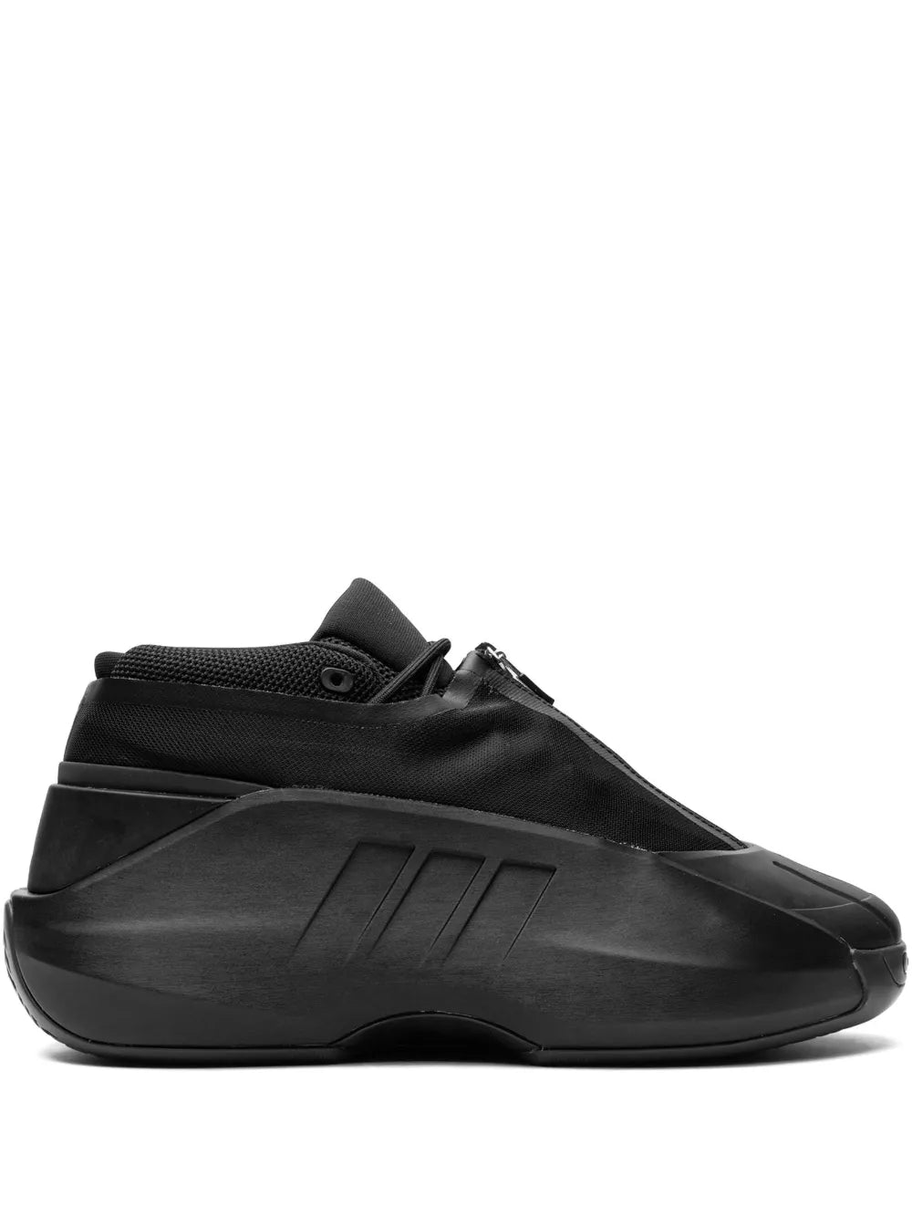 adidas Crazy Iiinfinity Triple Black Sneakers — Black — Size US M 10.5 - US W 12 — Front View
