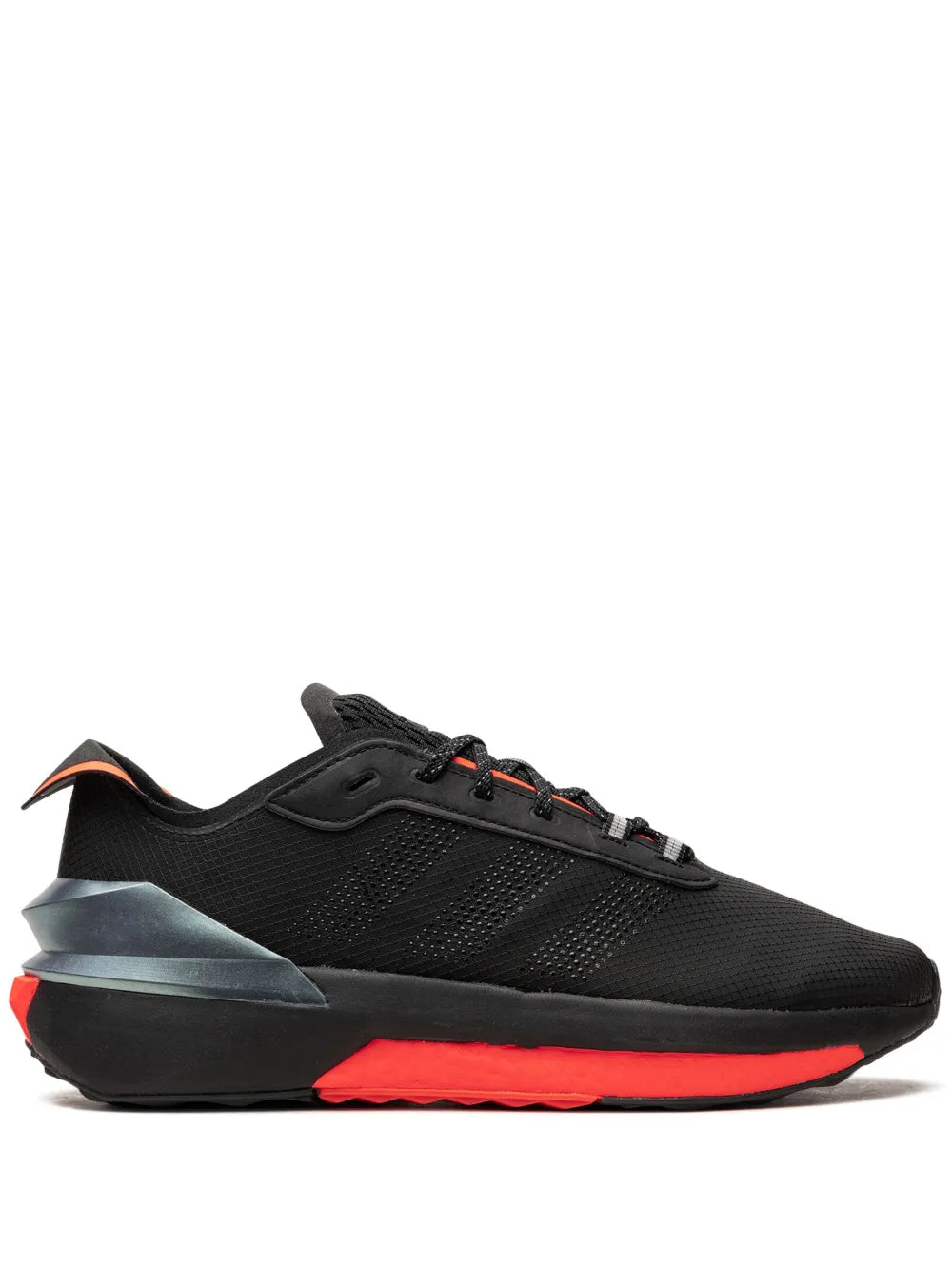 adidas Avryn Chunky Mesh Sneakers — Black — Size US M 9 - US W 10.5 — Front View