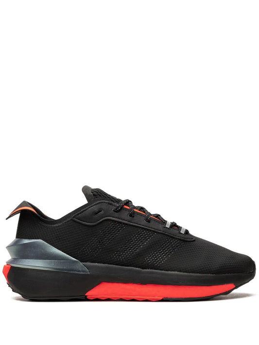 adidas Avryn Chunky Mesh Sneakers — Black — Size US M 9 - US W 10.5 — Front View