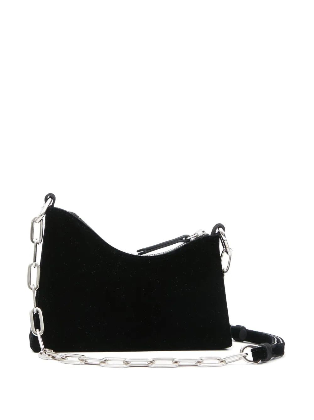 Maison Margiela Small Snatched Leather Shoulder Bag — Same as shown — Size One Size — Top View