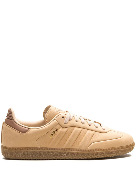 adidas Samba Og Halo Blush Gum Sneakers — S/ Beige — Size US M 3.5 - US W 5 — Front View