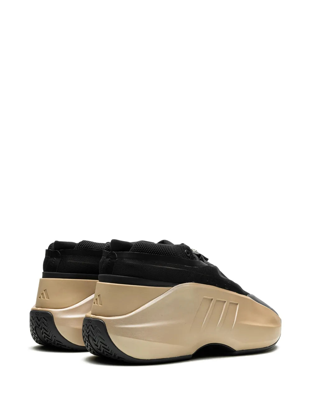 adidas Crazy Iiinfinity Bronze Sneakers — Gold-Tone/Black — Size US M 10.5 - US W 12 — Back View