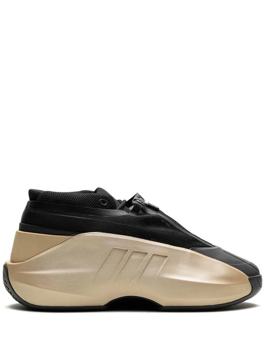 adidas Crazy Iiinfinity Bronze Sneakers — Gold-Tone/Black — Size US M 10.5 - US W 12 — Front View