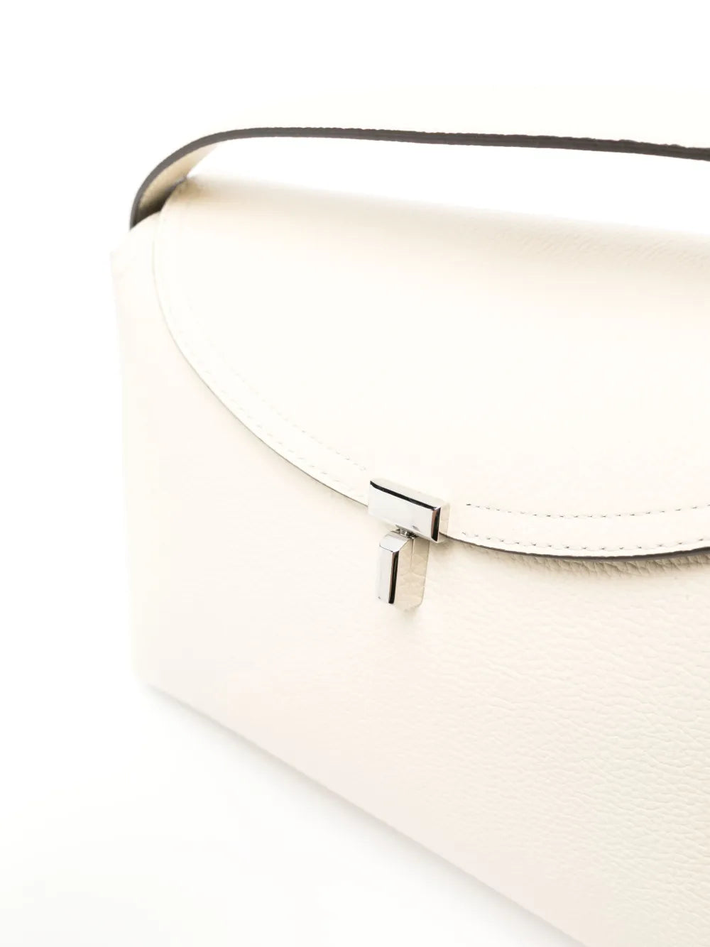 Toteme T Lock Leather Shoulder Bag — Same as shown — Size One Size — Top View